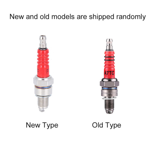 5Pcs Racing Spark Plug with Single Electrode for Scooter GY6 50CC 125CC 150CC 2