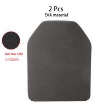 2Pcs EVA Lightweight Plate Set Vest Protection Back Protective Pad