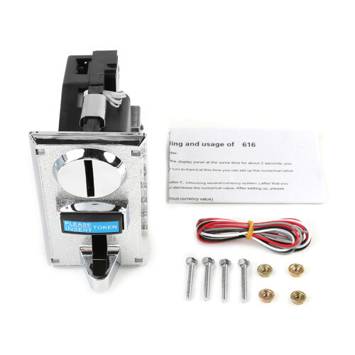 Multi Coin Acceptor Selector Slot for Game Mechanism Vending Machine 2