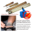 Obsidian Crafting FlintKnapping Tool,Stone Age Toolkit, FlintNapping Tools for Pros and Beginners A 3