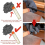 Obsidian Crafting FlintKnapping Tool,Stone Age Toolkit, FlintNapping Tools for Pros and Beginners B 5