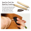Obsidian Crafting FlintKnapping Tool,Stone Age Toolkit, FlintNapping Tools for Pros and Beginners C 4