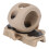 Portable Plastic Torch Mount Flashlight Holder Bracket for Fast Helmet (Tan) 1
