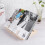 Multi Functional Wooden Book Reading Rack Kitchen Cookbook Stand Holder 5
