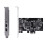PCI-E FireWire 1394b Controller-Karte mit Kabel, 800Mbps, 2 Anschlüsse 10
