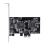 PCI-E FireWire 1394b Controller-Karte mit Kabel, 800Mbps, 2 Anschlüsse 9