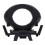 Portable Plastic Torch Mount Flashlight Holder Bracket for Fast Helmet (Black) 5