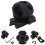 Portable Plastic Torch Mount Flashlight Holder Bracket for Fast Helmet (Black) 3