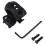 Portable Plastic Torch Mount Flashlight Holder Bracket for Fast Helmet (Black) 2