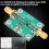 0.1-2000MHz RF Wideband Amplifier Gain 30dB Low noise Amplifier LNA Board Module 12