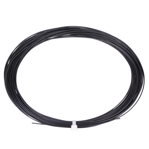 10m Durable Nylon High Flexibility Badminton Racket Racquet String Line(Black) 1