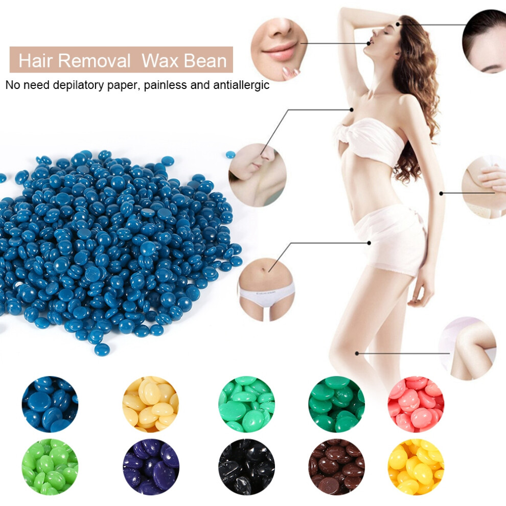 100g/Bag Depilatory Hard Wax Waxing Bean Arm Body Bikini Hair Removal(Chamomile)