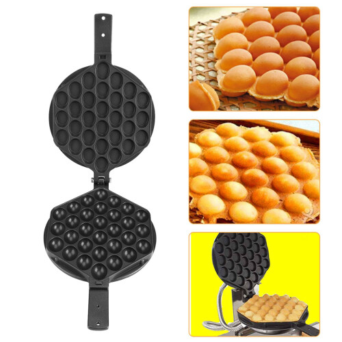 Kitchen Nonstick Egg Bubble Baking Mold Plate Waffle Maker Pan Tool for Home Commercial Use 2