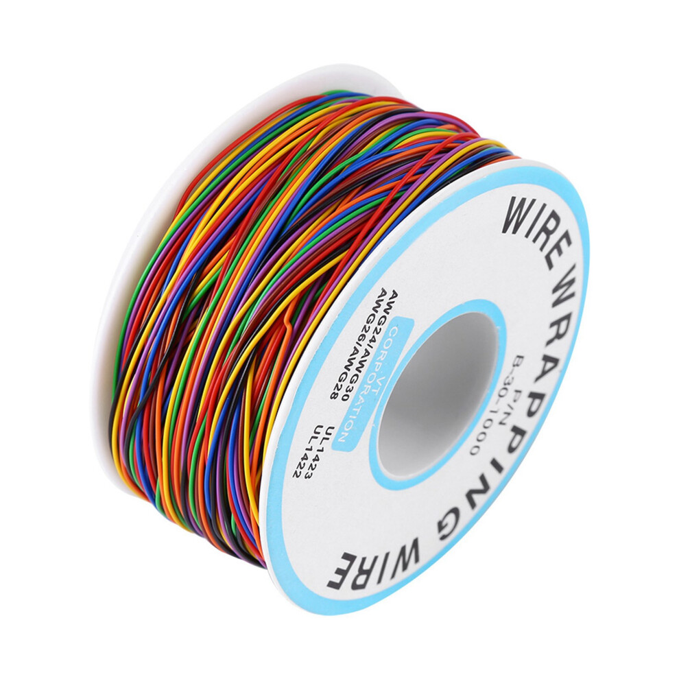 Colorful P/N Bâ30Â1000 250M 8ÂWire Colored Insulation Wrapping Copper Test Cable 9441324349795