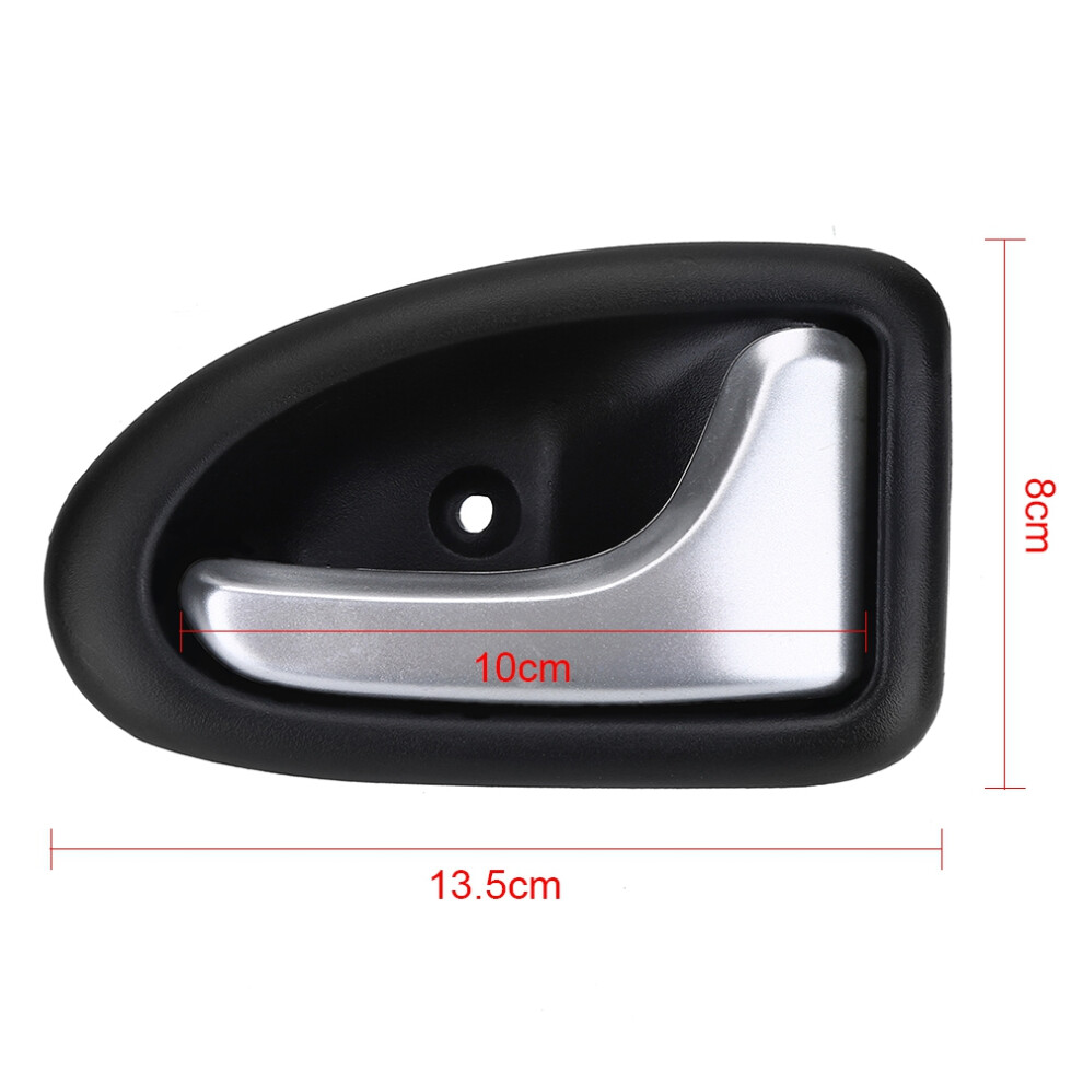 Car Interior Internal Right Door Handle For Renault Clio Megane Scenic Trafic Chrome Plated 4941324350524