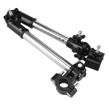 360 Adjustable Umbrella Stretch Mount Stand Holder Baby Stroller Pram Bicycle Chair Black