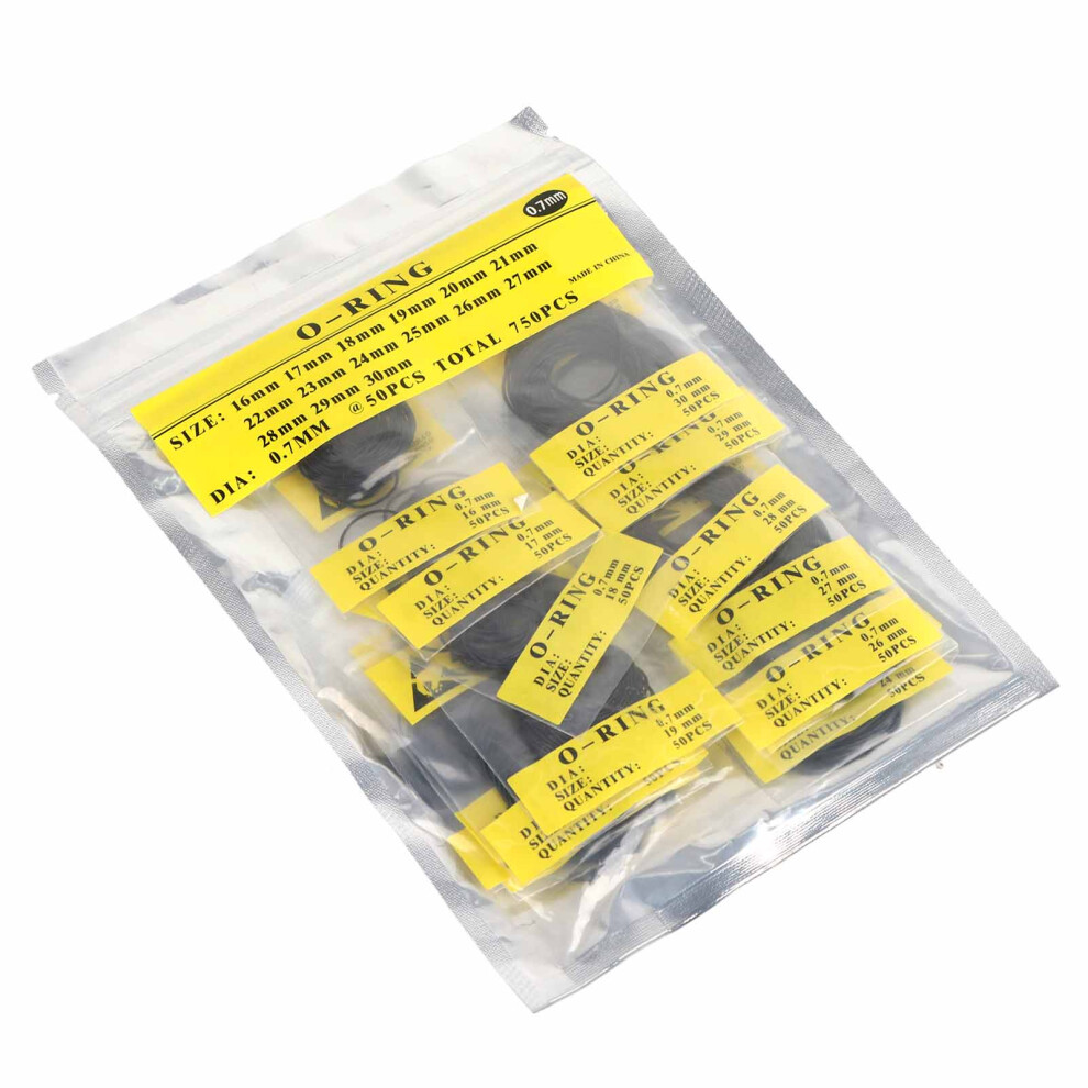 750Pcs Set 12Mm30mm Universal Rubber O Ring Watch Back Cover Seal Gaskets (0.7Mm) 4921324353343