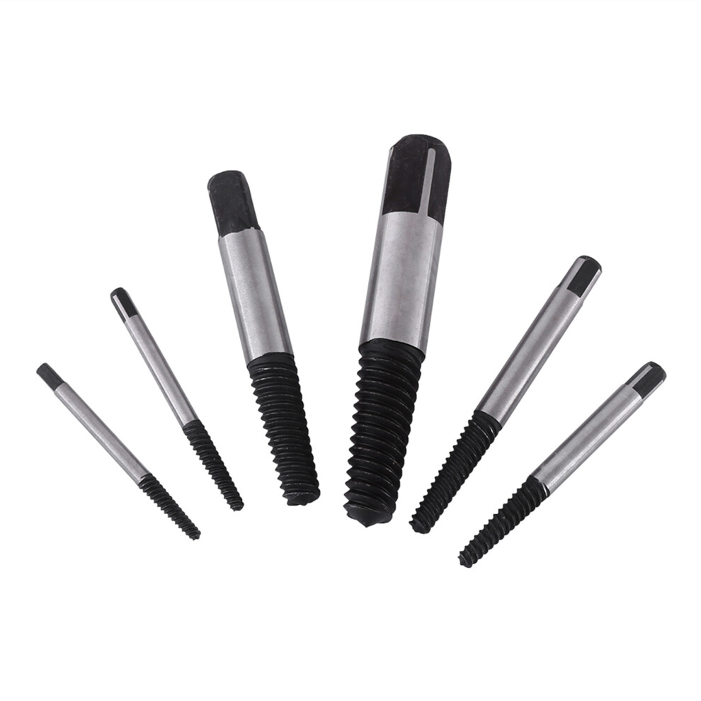 12 Pcs Practical Broken Nut Screw Extractor Bolts Studs Remover Tools Set With Drills 7901324353564