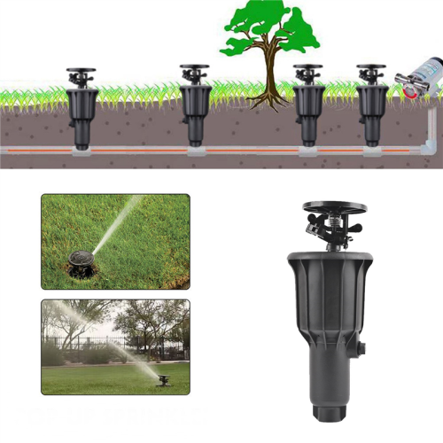 Aspersor de rosca de 1/2 polegada e 3/4 polegadas para irrigação de gramados, regadores de jardim e pulverizadores de resfriamento 2