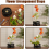 Kit Ikebana com sapo-flor de 2,1 polegadas, vaso de cerâmica, alisador de agulhas, base para vaso de flores e cavidade para limpeza 6