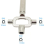 Lock Body Slide Adjustment Tool Remove Door Auxiliary Installation Measure Core Locksmith Supplies 7