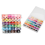 72pcs Sewing Thread Kit, 36 Colors Machine Threads, Prewound Bobbins Threads 400 Yards Per Spools 6