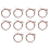 10 set da 6 corde in rame puro per chitarra classica e ukulele, accessori, corde colorate 2