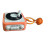 Mini Retro Tape Recorder Keychain Portable Couple'S Gift Recordable Orange 2