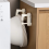 Suction Cup Washbasin Hook - Detachable, Adjustable Wall-Mounted Basin Rack for Bathroom & Kitchen Storage 5
