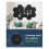 Pacote com 12 painéis acústicos, 12 x 10 painéis autoadesivos hexagonais de 0,4 polegadas à prova de som, para quarto, casa, estúdio, preto 8