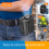 Ventilatore portatile versatile con power bank, luce LED, clip lunga per vita/collo/zaino - Ideale per escursionismo e campeggio 3