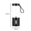 530ML Powerful Portable Blender, USB Type-C Rechargeable Fruit Mixer Machine Mini Juicer Blender Cup 5
