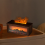 Aromatherapy Diffuser Simulation Fireplace with Dynamic Flame Effect Colorful for Home & Office B 7