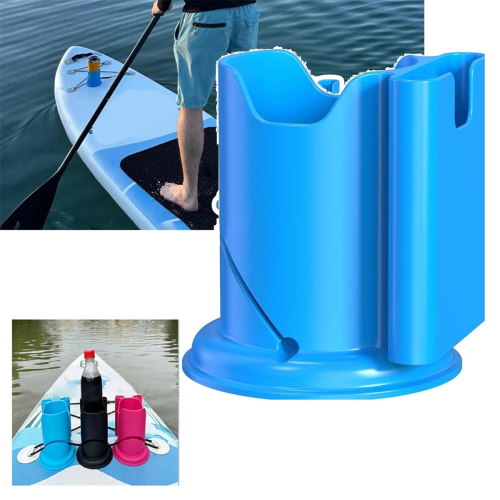 Paddle Board Cup Holder Drink Multifunctional Anti-Flip Surfboard Holder, Surf B 2