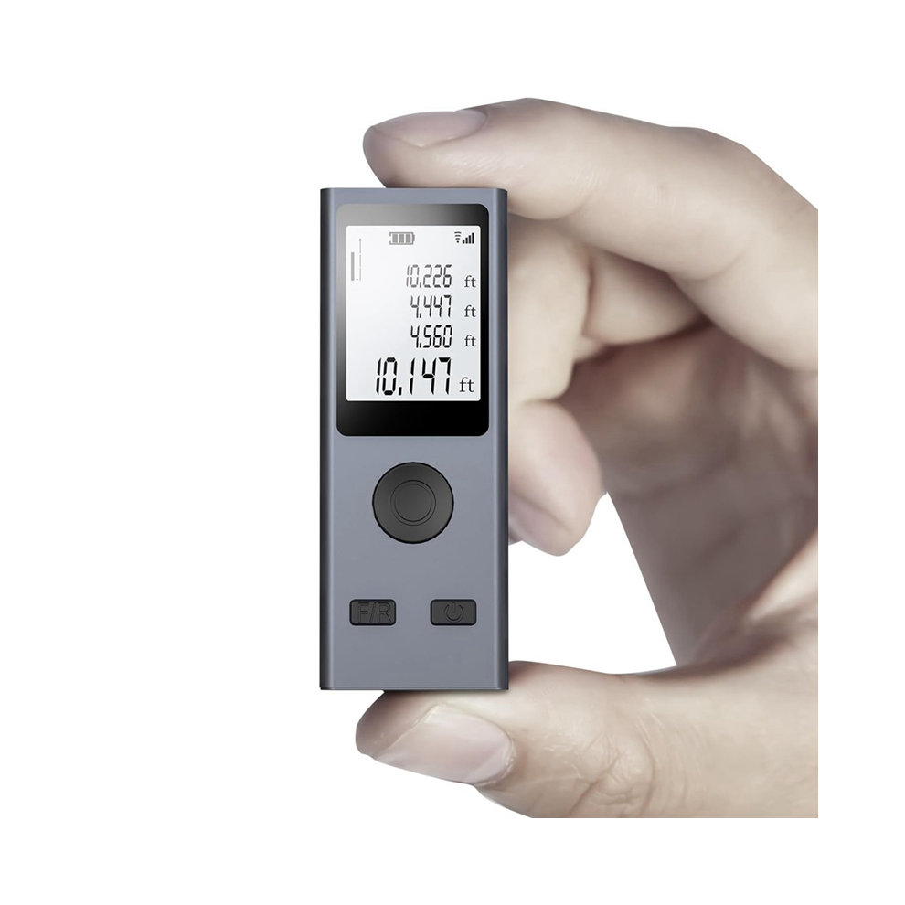 Mini Laser Distance Measurement Tool, 131Ft/40M, 2Mm Accuracy, M/In/Ft Unit Switching, Distance/Area/Volume/Pythagorean 4851034607675