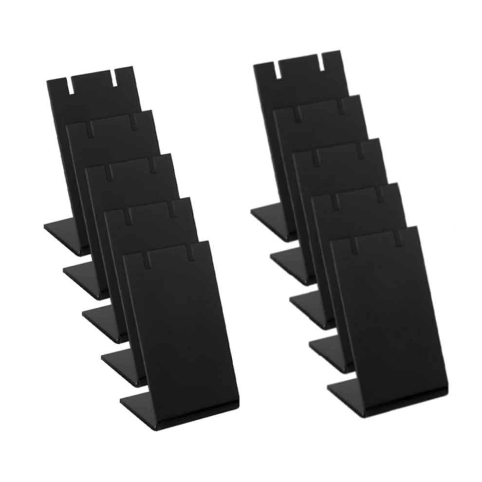 10-pack oorbellenhouder, acryl oorbellen displayrek, organizerstandaard, L-vormige oorbellen, studs