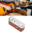 Mechanical Metronome with Simple Five Pointed Star Amplifier Hole Design, Adjustable Speed 60 to 208 Beat A 4