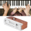 Mechanical Metronome with Simple Five Pointed Star Amplifier Hole Design, Adjustable Speed 60 to 208 Beat A 3