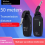Wireless Guitar System 2.4 Transmitter Receiver Rechargeable for Electric Bass Black 3