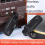 Wireless Guitar System 2.4 Transmitter Receiver Rechargeable for Electric Bass Black 4