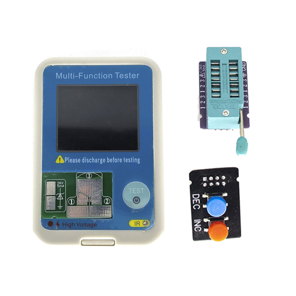 Mtt-V1 High Precision Transistor Tester Multimeter For Diode Triode Mos/Pnp/Npn Capacitor Resistor 4851034604513