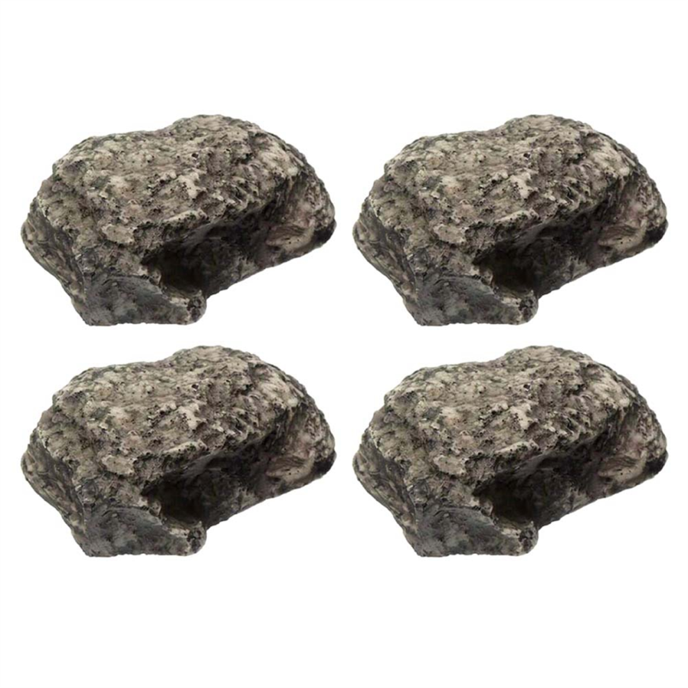 4Pcs Spare-Key Rock - Looks & Feels Like Real Stone Safe For Outdoor Garden Or Yard, Key Hider Box 4851034605503