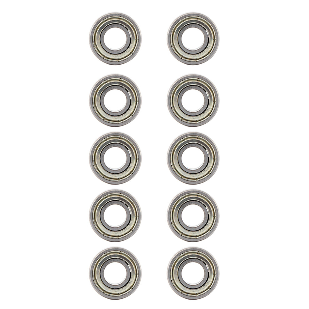 10 Pcs Heat Resistant Durable Multi Use Bearing Steel Miniature 698Zz Ball Bearings(8X19x6mm) 9481324355877