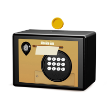 Salvadanaio salvadanaio, salvadanaio elettrico con impronta digitale e password, bancomat con cassaforte per monete, regalo per bambini