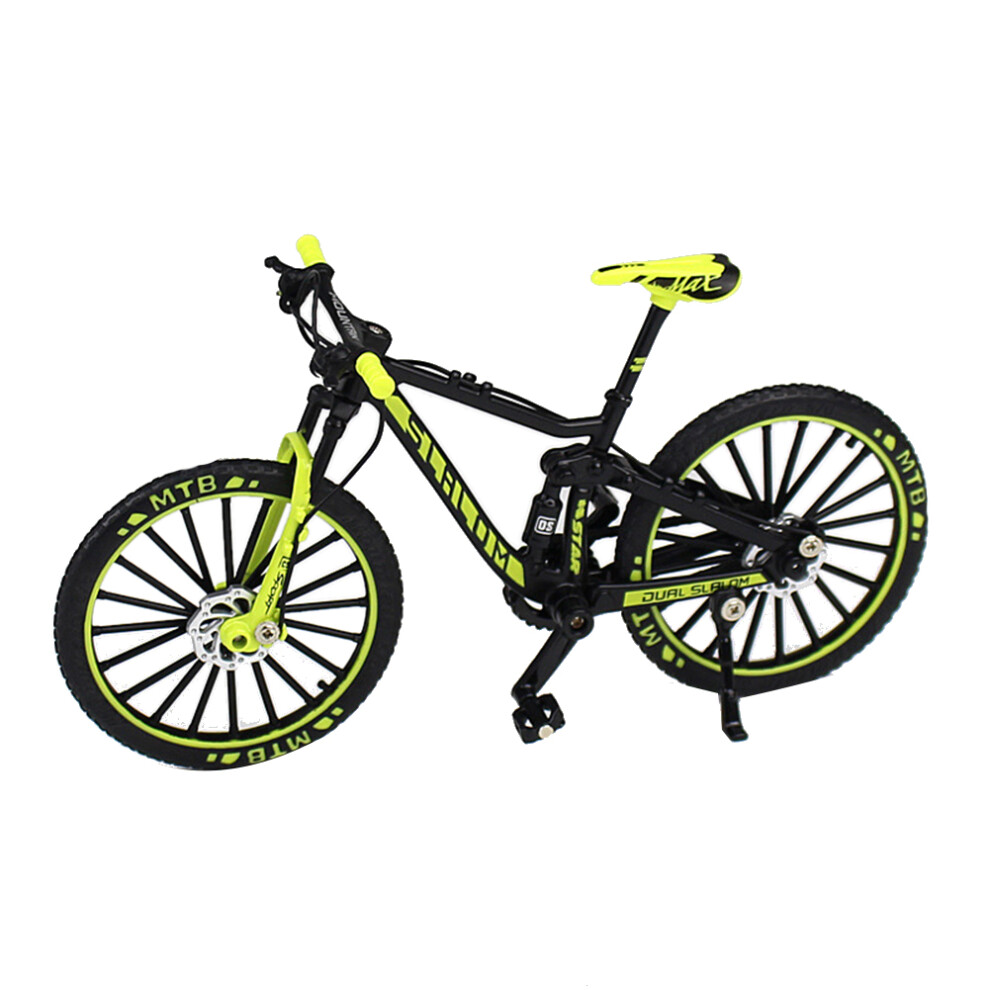 Photos - Doll Jehiatek Mini 1:10 Alloy Bicycle Model Diecast Metal Finger Mountain Bike Downhill Adult Collectible Children Toys,Green 