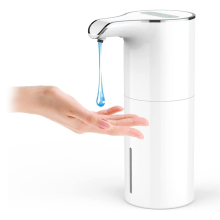 Dispensador de sabonete líquido automático - sem toque USB recarregável elétrico à prova d'água volume ajustável 450ml