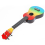 Ukulele soprano de madeira de 21" com violão havaiano para estudantes e crianças arco-íris 9