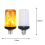 2PCS LED Flame Light Bulbs E27 Base 4 Modes with Upside Down Effect AC85-265v for Party Home Decoration B 10