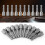 10pcs/set 1/4" Shank Metric Hex Socket Magnetic Nut Driver Set for Power Drills 15