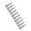 10pcs/set 1/4" Shank Metric Hex Socket Magnetic Nut Driver Set for Power Drills 14